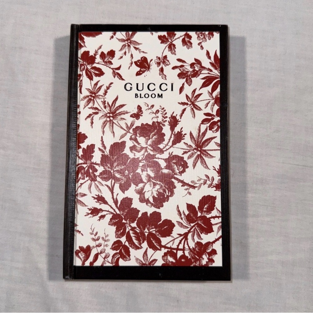 Gucci Bloom Red And Cream Floral Notebook In Box NIB